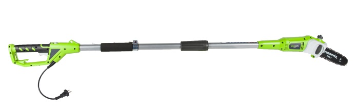 Высоторез – сучкорез 20 см электрический Greenworks GPS7220 720W — детальное фото